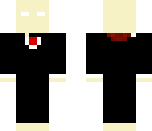 herobrine in a suit