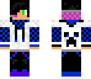 blue teenager
