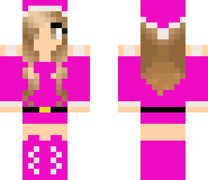pink santa