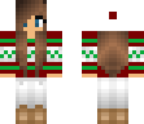 winter girl edit