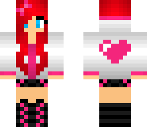cute love heart girl