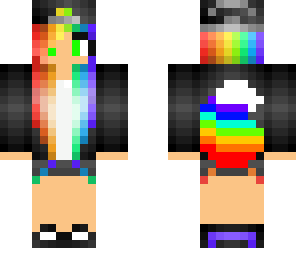 rainbow slash eye edit