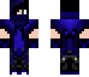 blue emo boy