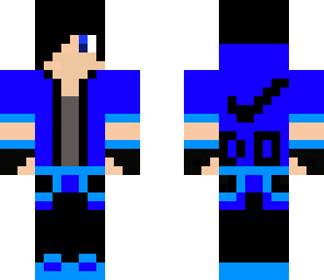 blue nike boy