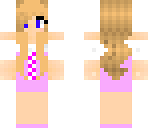 girl in a dress