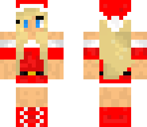 santa claus girl