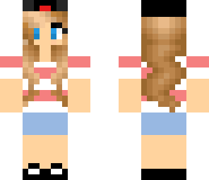 mickey hat girl
