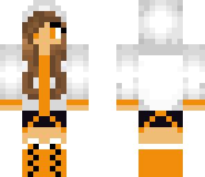 cute orange girl
