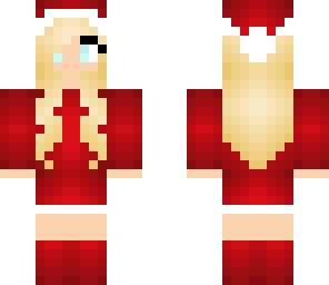 edited chistmas girl skin