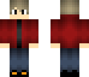 red hoodie boy