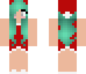 xmas mint hair