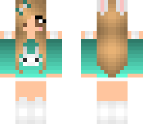 blue bunny girl