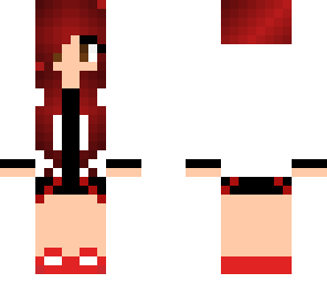red hoodie girl