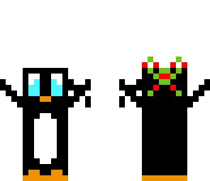 flippy the christmas penguin