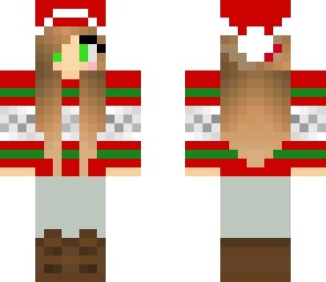 edited christmas girl