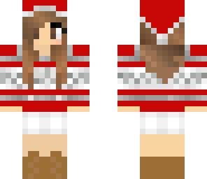 christmas girl skin