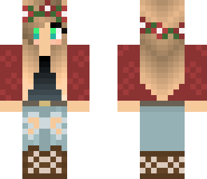 cute wintery or fall girl