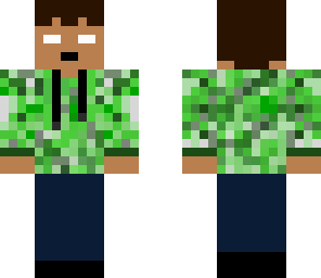 herobrine king creeper hoodie