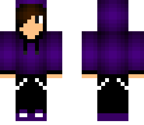 purple hoodie