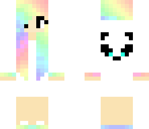 rainbow girl