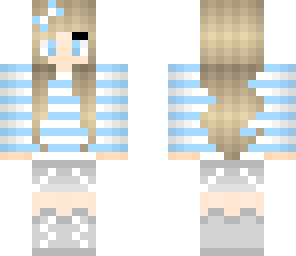 blue girl