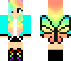 modern rainbow fairy