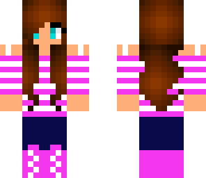pink brunette