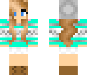 aqua sweater