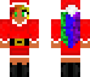 rainbow christmas girl
