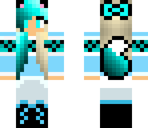 blue fox girl