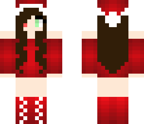 christams beauty girl