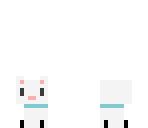 white kitty