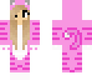 pink cat girl