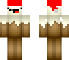 santa hat cake