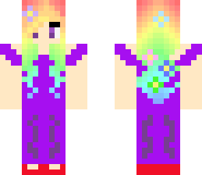 purple lady