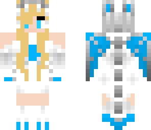 blue dragon girl