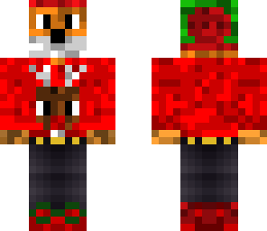 christmas fox