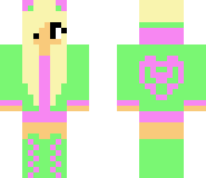 fun heart girl
