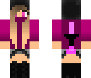 pink ninja girl