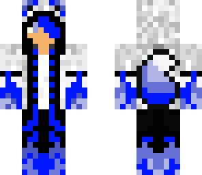 blue fire guy