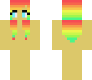 rainbow hair base