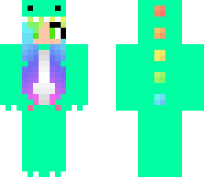 silly dino girl
