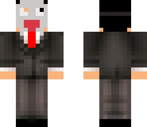 the crazy suit guy