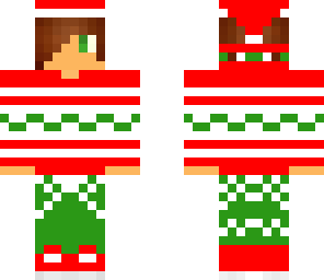 another christmas  skin with green