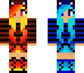 fire and water girl