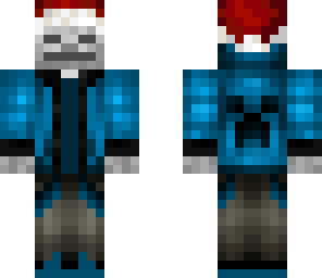 skin_esqueleto con camiza azul na