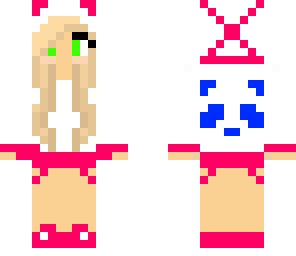 pink panda girl
