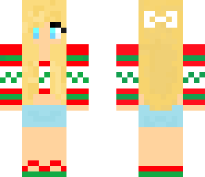 cute holiday girl