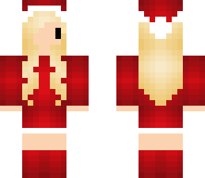 chibi christmas girl