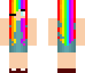 gamer rainbow girl